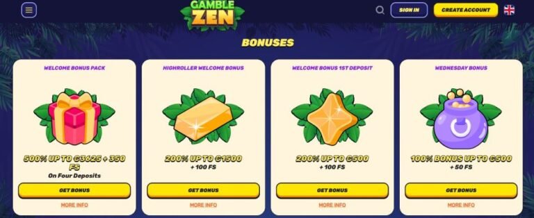 Experience the Thrills of Gamblezen Casino in the UK Today